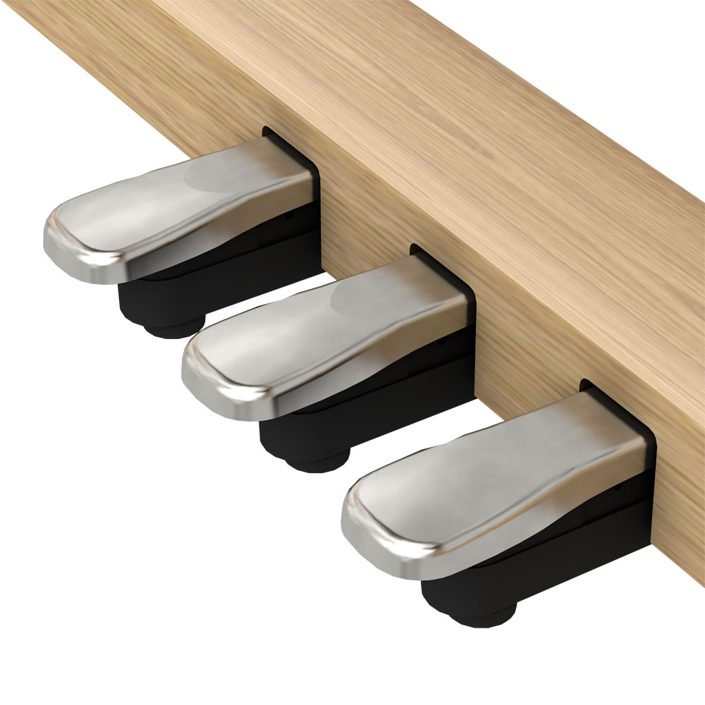 【組立設置無料サービス中】 ROLAND F701-LA 電子ピアノ ライトオーク調仕上げ 高低自在椅子&セッティングマット付き ペダル