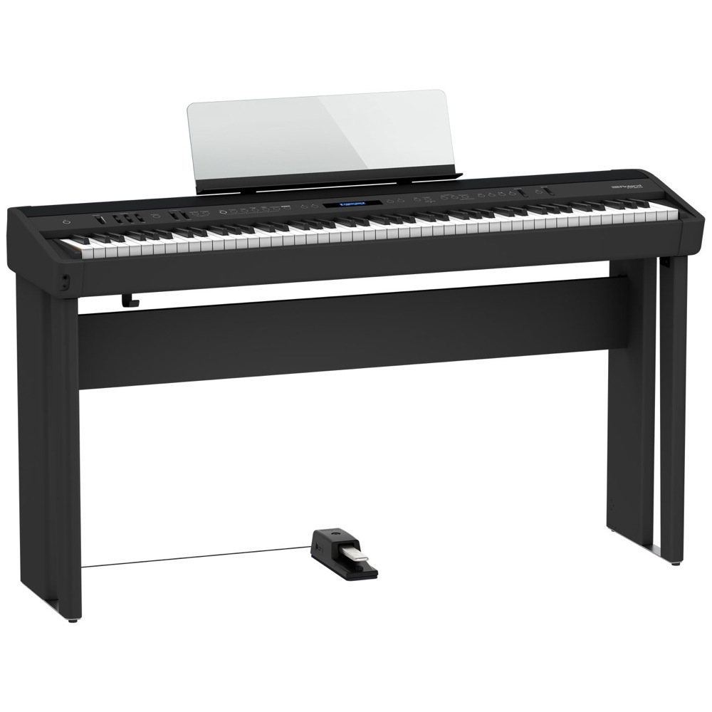 ROLAND FP-90X-BK Digital Piano ブラック デジタルピアノ 純正スタンド付き