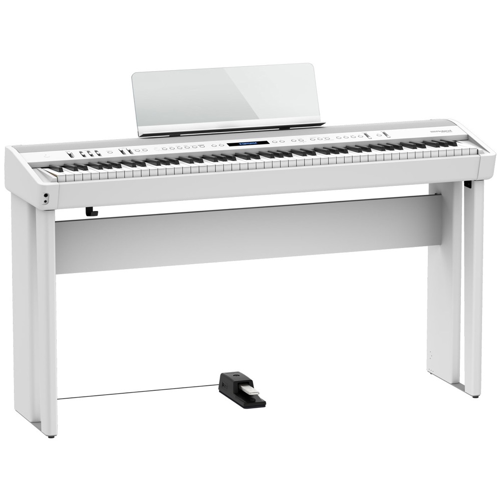 ROLAND FP-90X-WH Digital Piano ホワイト デジタルピアノ 純正スタンド付き(ローランド FP-Xシリーズ 電子ピアノ  88鍵) | chuya-online.com 全国どこでも送料無料の楽器店