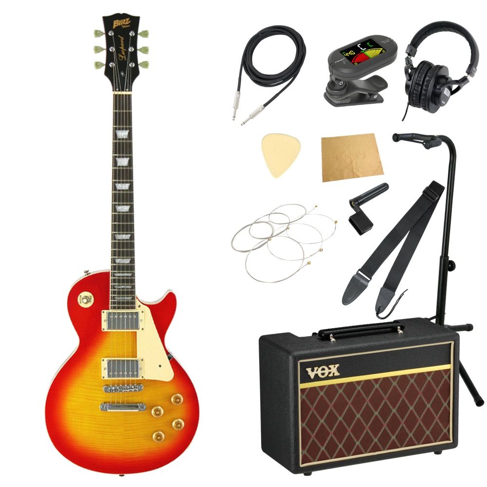 BLITZ by ARIA BLP-450 CS エレキギター VOXアンプ付 入門11点セット
