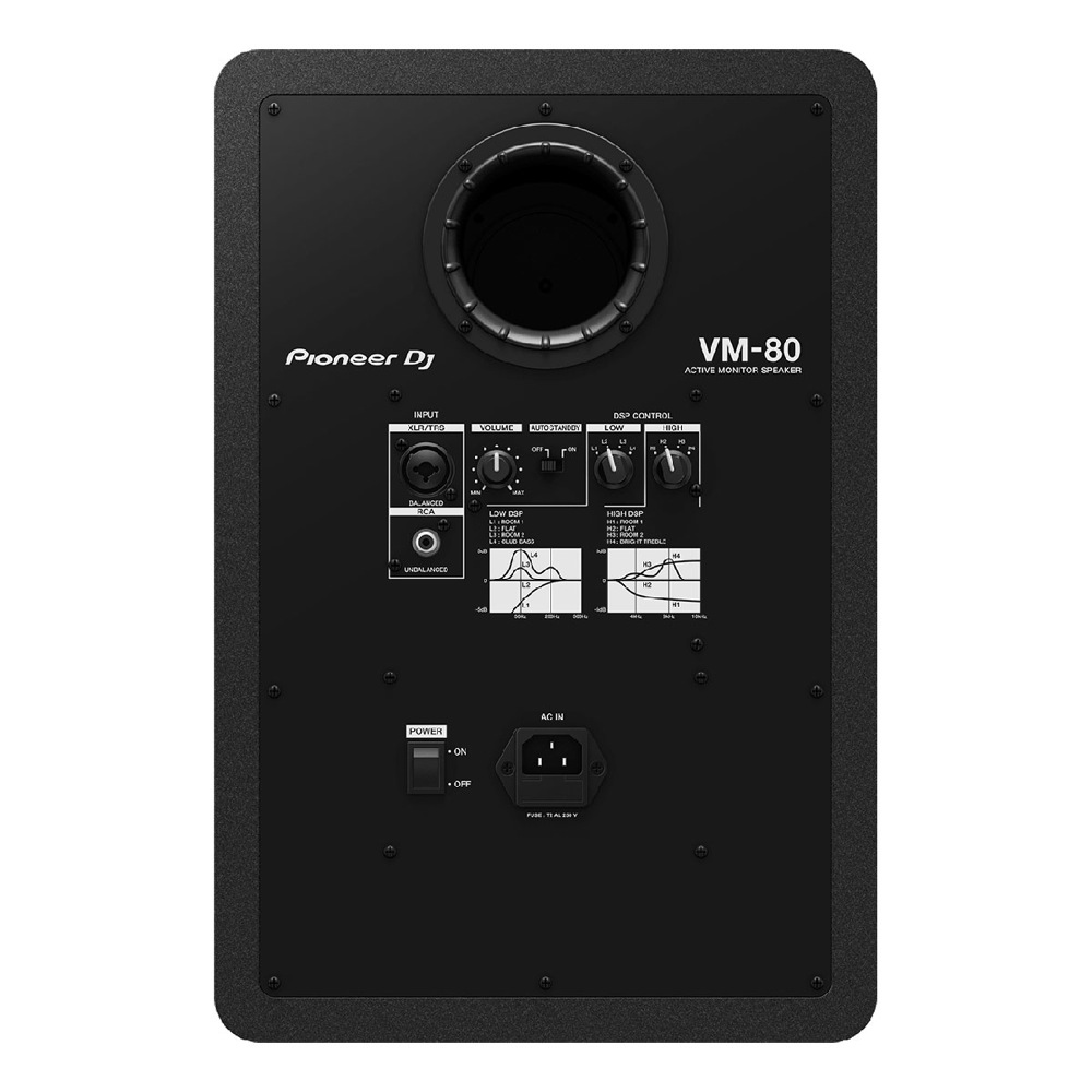 Pioneer DJ VM-80 VMシリーズ アクティブモニタースピーカー