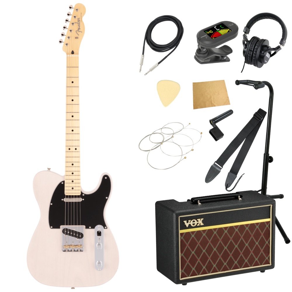 Fender Made in Japan Hybrid II Telecaster MN USB エレキギター VOXアンプ付き 入門11点セット