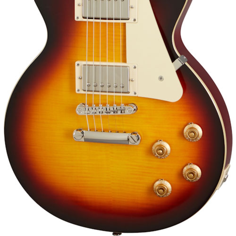 Epiphone 1959 Les Paul Standard Outfit Aged Dark Burst エレキギター VOXアンプ付き 入門11点セット ボディ下部画像