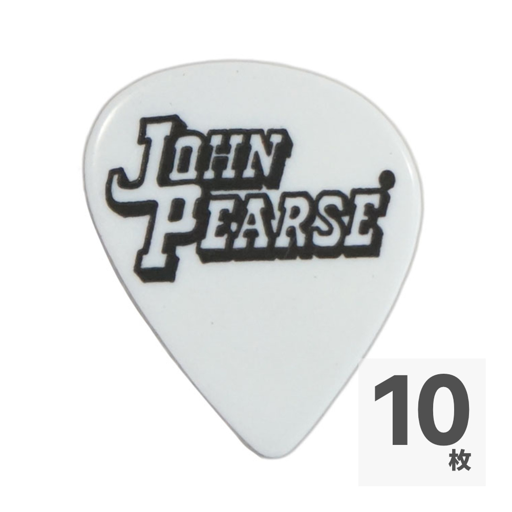 John Pearse JP-FLP3 Medium Studio Flat Pick ギターピック ×10枚