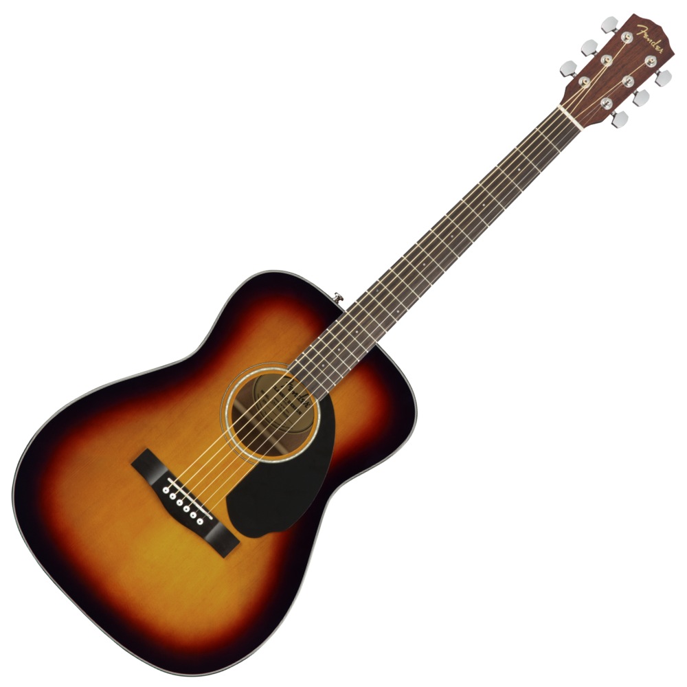 Fender CC-60S Concert WN 3-Color Sunburst アコースティックギター 入門9点セット ギター単体画像