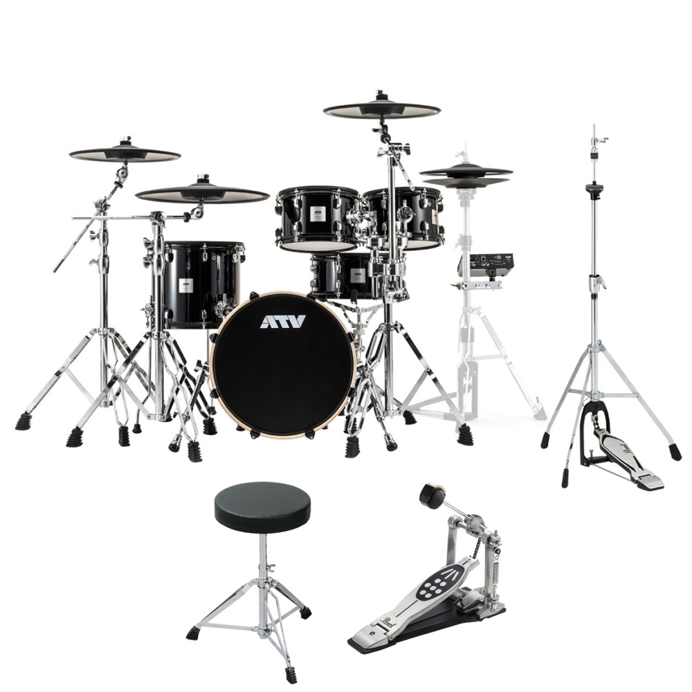 ATV ADA-EXPSET aDrums artist Expanded Set 電子ドラムセット ペダル/ハイハットスタンド/ドラム椅子付き