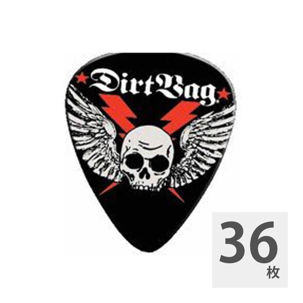 JIM DUNLOP DRB02 Skull & Bolts 0.88mm ギターピック×36枚