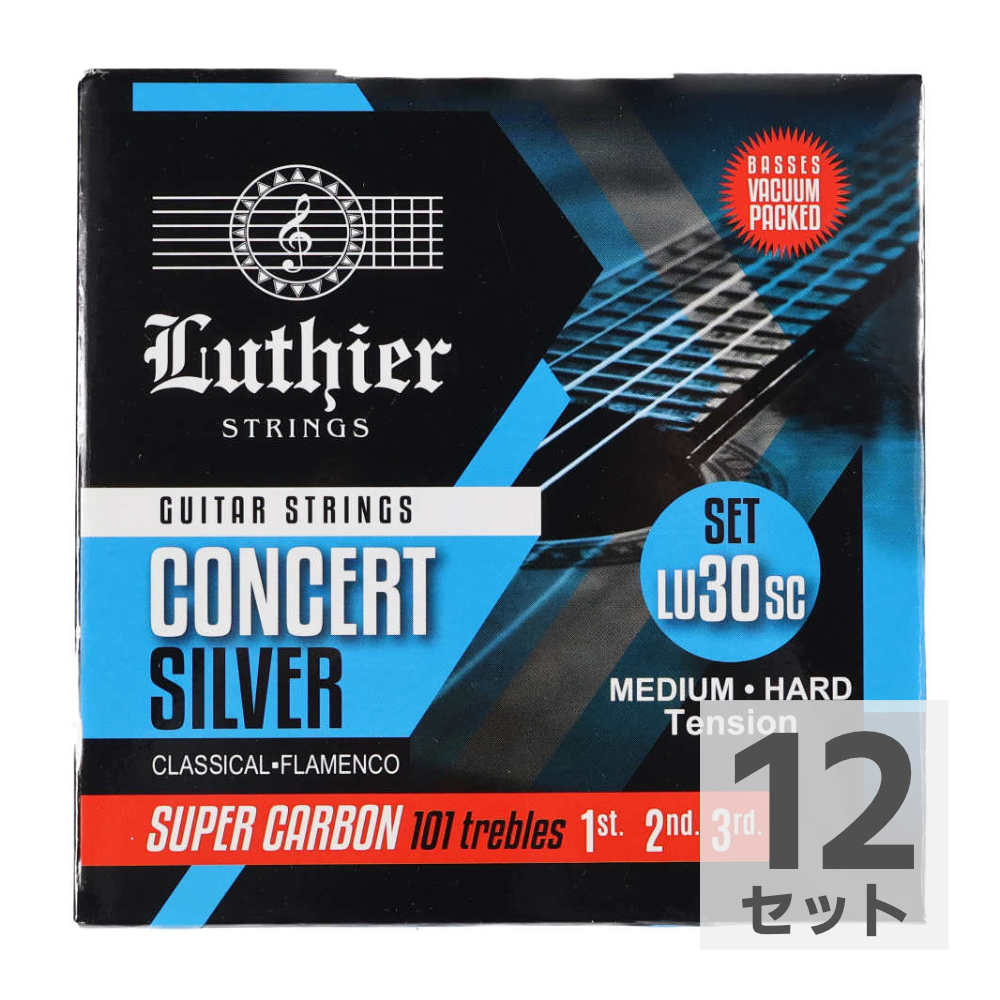 Luthier LU-30-CT Classical Flamenco Strings with Super Carbon 101 Trebles フラメンコ クラシックギター弦×12セット