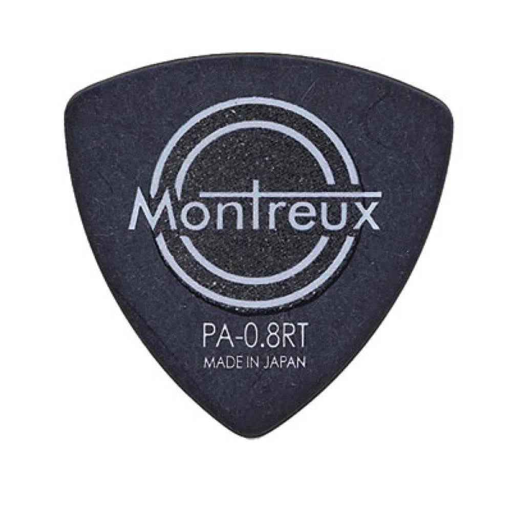 Montreux PA-0.8RT Black No.3924 ギターピック×12枚