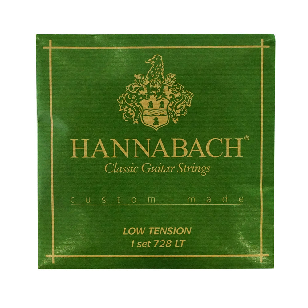 HANNABACH SET728LT Custom Made ローテンション クラシックギター弦×6セット