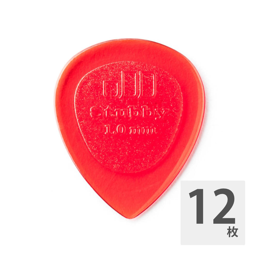 JIM DUNLOP 474 Stubby 1.0 ギターピック×12枚