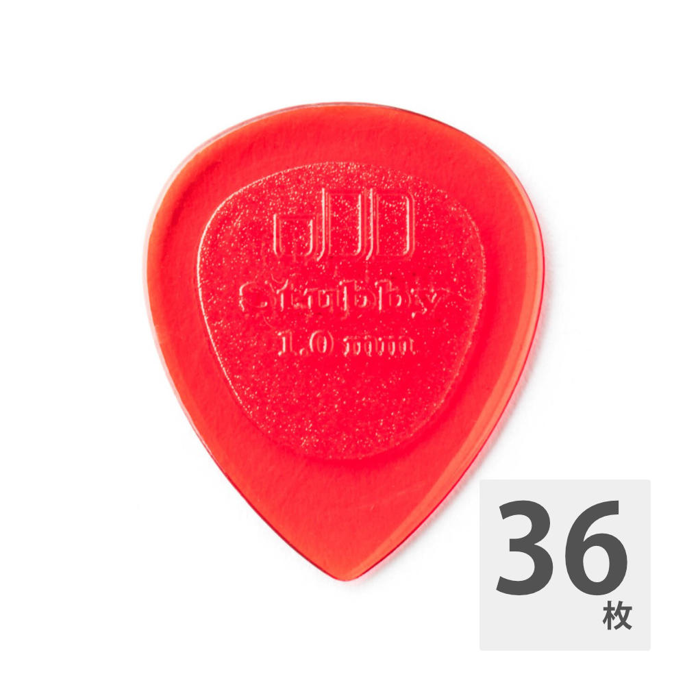 JIM DUNLOP 474 Stubby 1.0 ギターピック×36枚