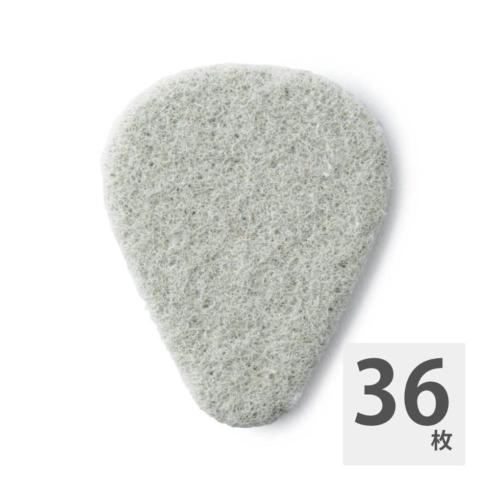 JIM DUNLOP 8012 FELT Standard Beveled フェルトピック×36枚