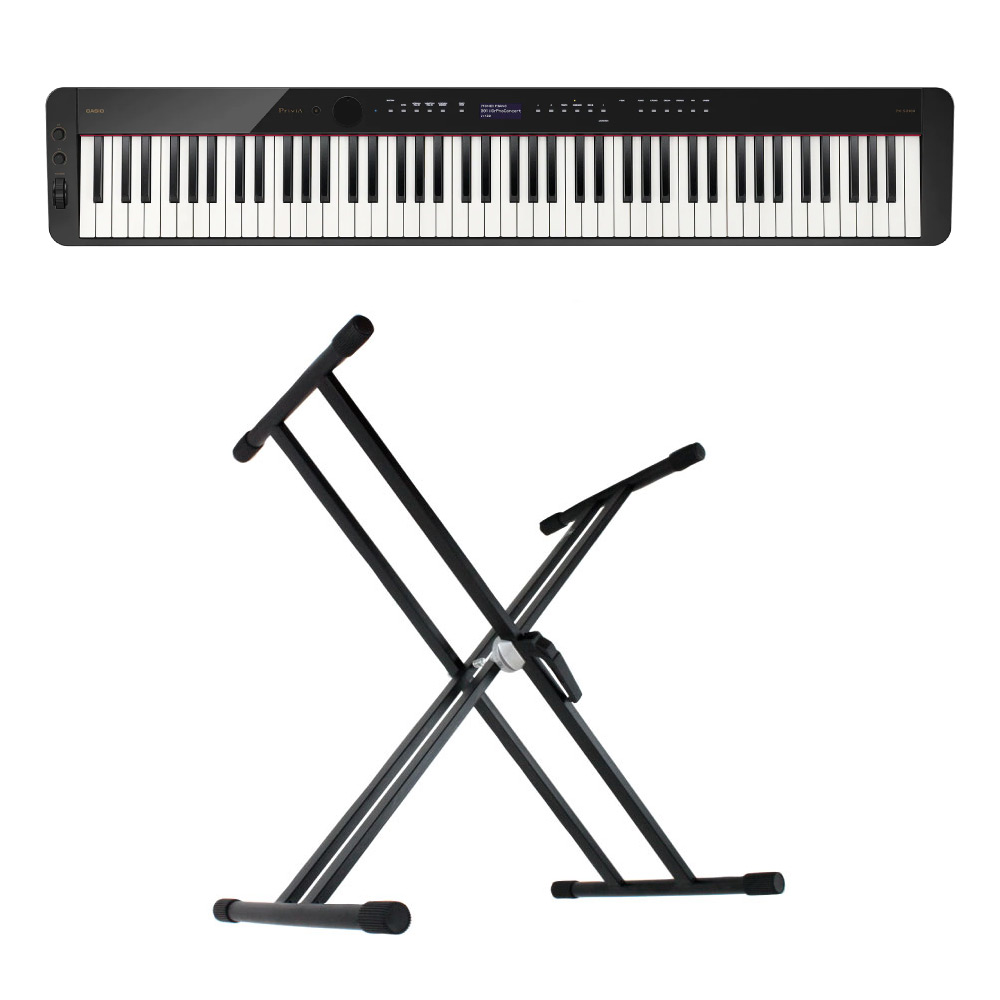 カシオ    電子ピアノ X型スタンド付き セット