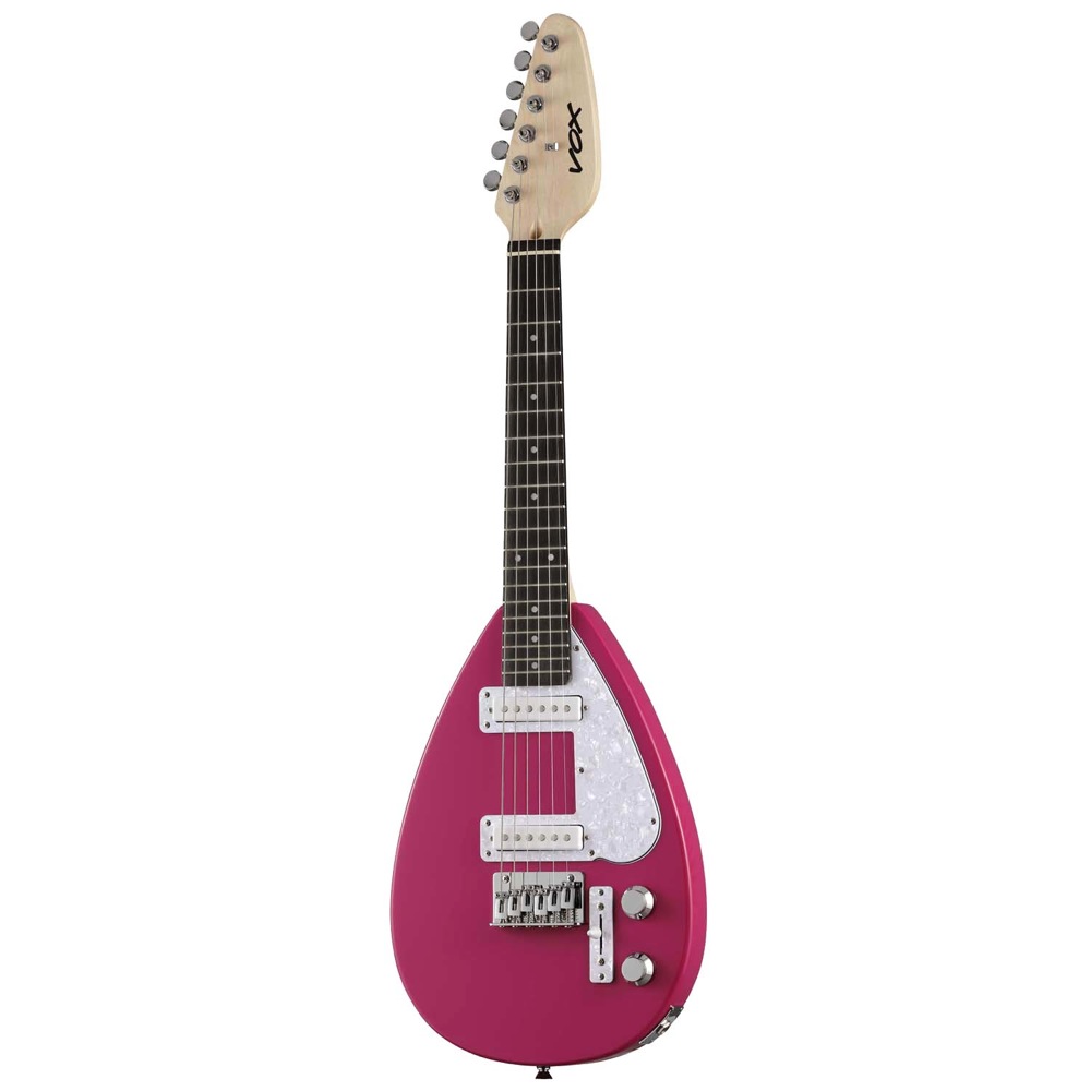 VOX MK3 MINI LR Loud Red ミニエレキギター ラウドレッド ストラップ チューナー ケーブル付きセット 全体画像