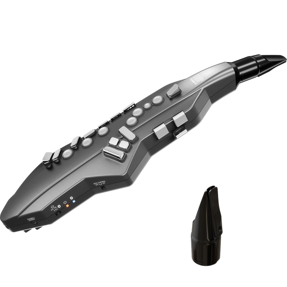 ROLAND AE-05 Aerophone GO ウィンドシンセサイザー 専用交換用マウスピース付き 2点セット