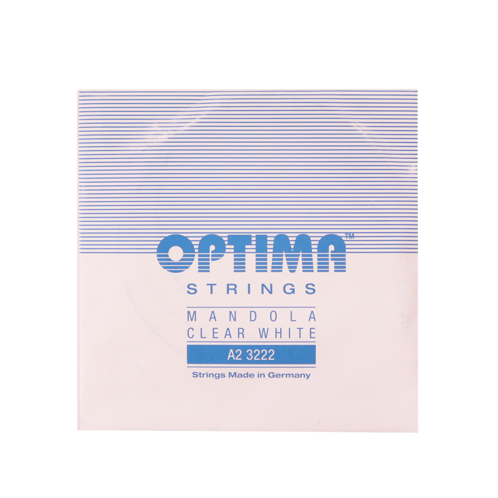 Optima Strings A2 3222 CLEAR WHITE 2弦 バラ弦 マンドラ弦×3セット