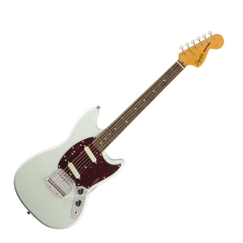 Squier Classic Vibe ’60s Mustang SNB LRL エレキギター VOXアンプ付き 入門11点 初心者セット 本体全体像