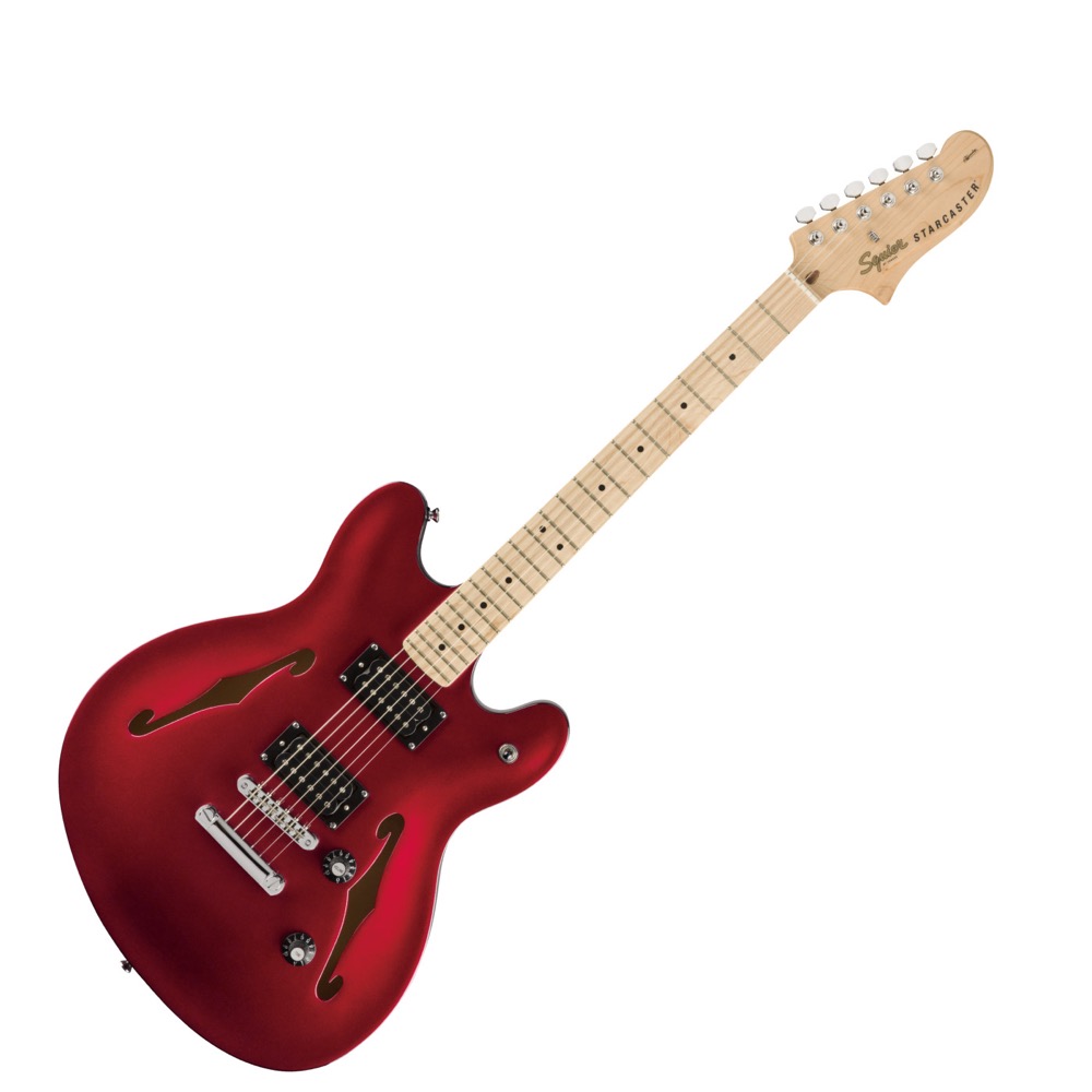 Squier Affinity Series Starcaster MN CAR エレキギター VOXアンプ付き 入門11点 初心者セット 本体