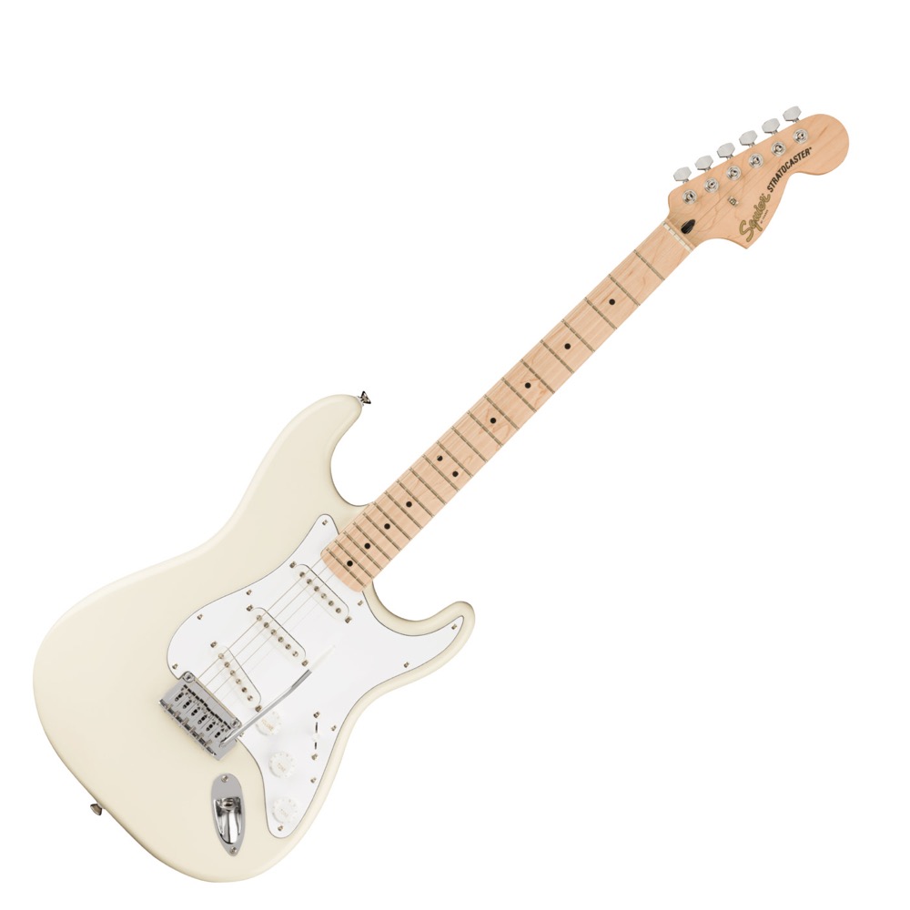Squier Affinity Series Stratocaster OLW エレキギター VOXアンプ付き 入門11点 初心者セット 本体