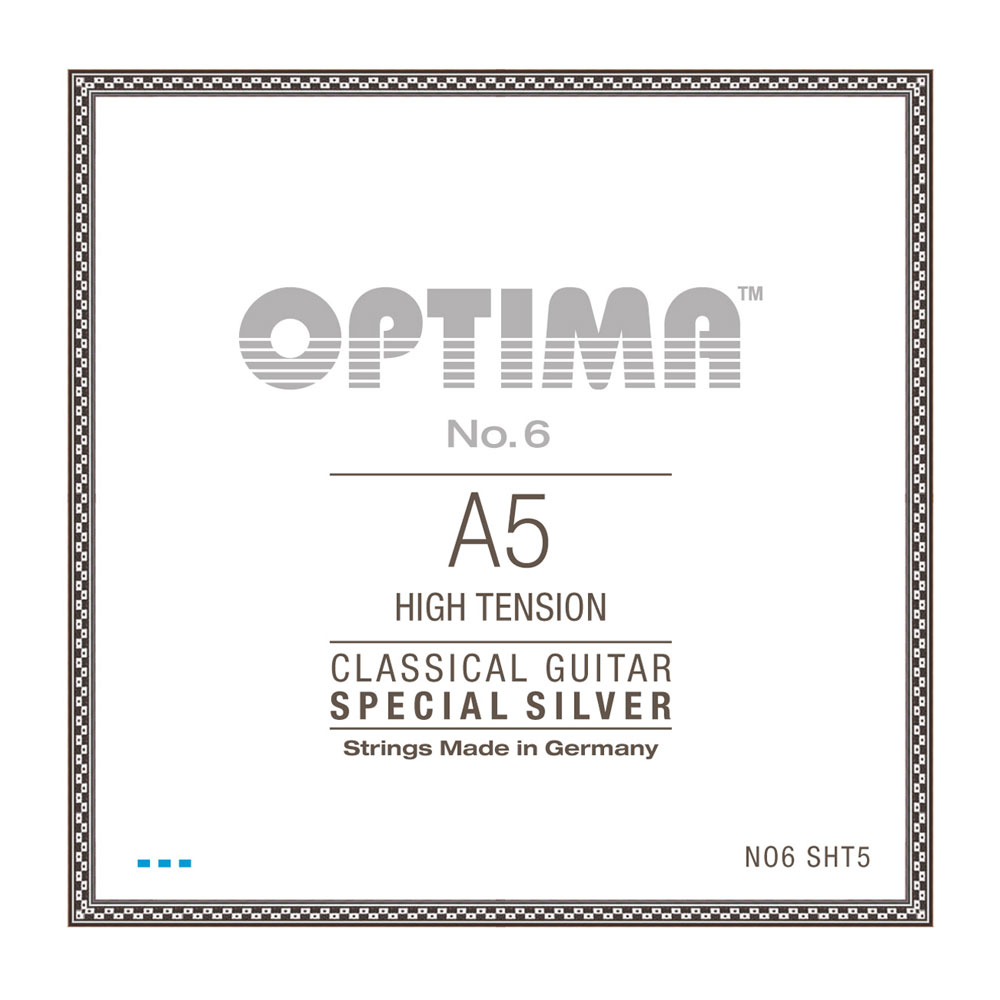 Optima Strings NO6.SHT5 No.6 Special Silver A5 High 5弦 バラ弦 クラシックギター弦×3本