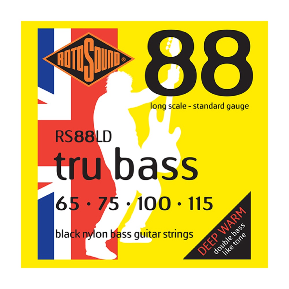 ROTOSOUND RS88LD Tru Bass 88 Standard 65-115 LONG SCALE エレキベース弦×2セット