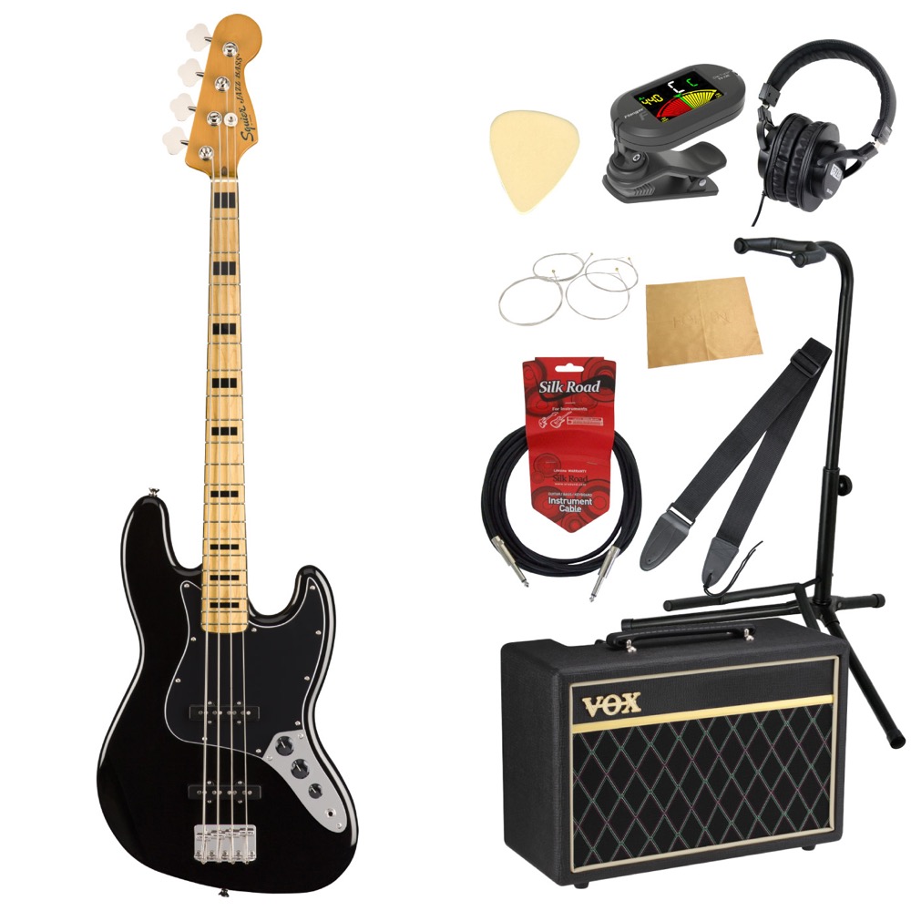 スクワイヤー/スクワイア Squier Classic Vibe '70s Jazz Bass BLK MN
