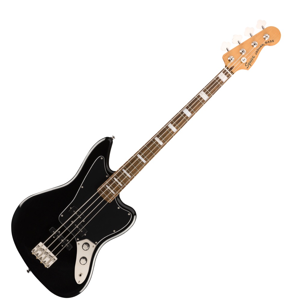 Squier Classic Vibe Jaguar Bass LRL BLK エレキベース VOXアンプ付き 入門10点セット ベース本体の画像