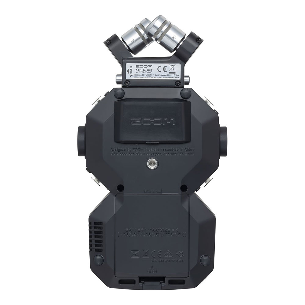 ZOOM H8 Handy Recorder ハンディーレコーダー プロテクティブケース付き 背面