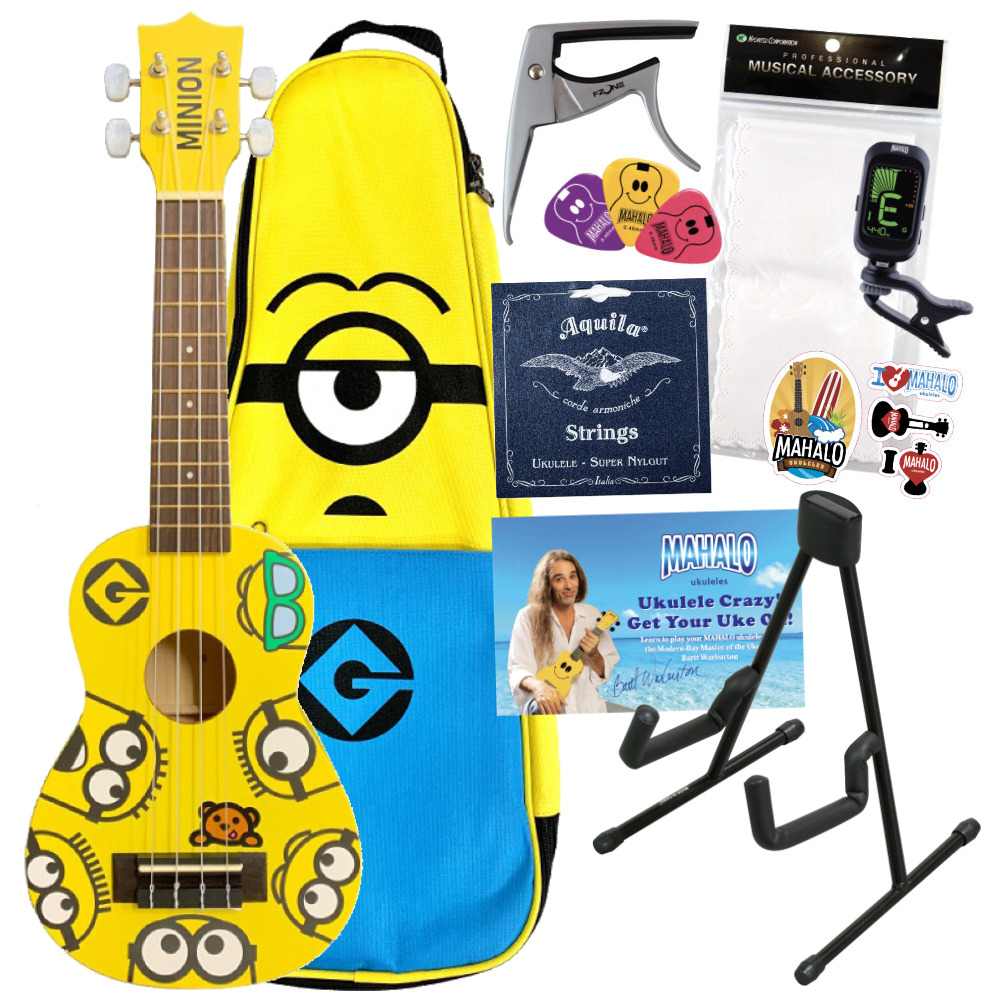 UKULELE MINIONS MN-10 ミニオンズ ソプラノウクレレ 初心者セット
