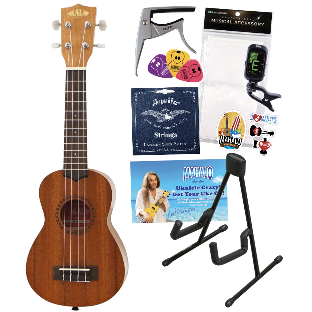 KALA KA15S-WBAG20_06 ソプラノウクレレ 初心者セット