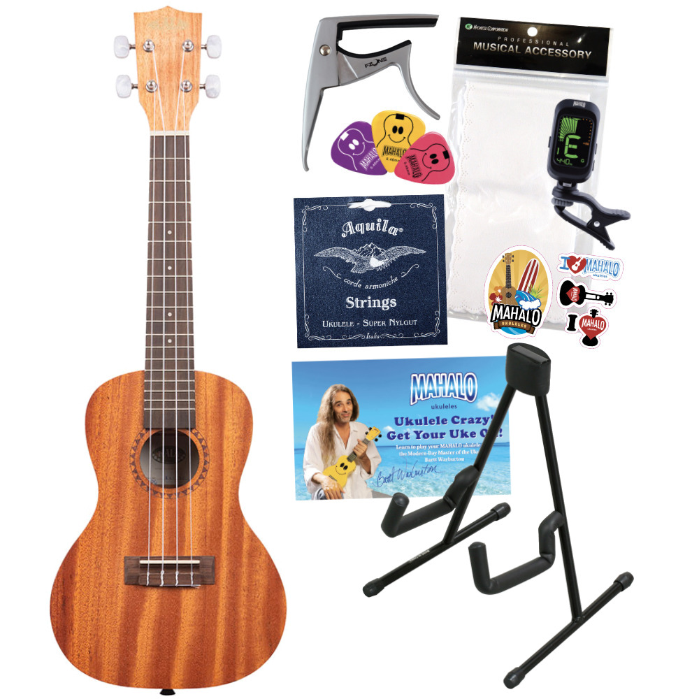 KALA KA15C-WBAG20_06 コンサートウクレレ 初心者セット