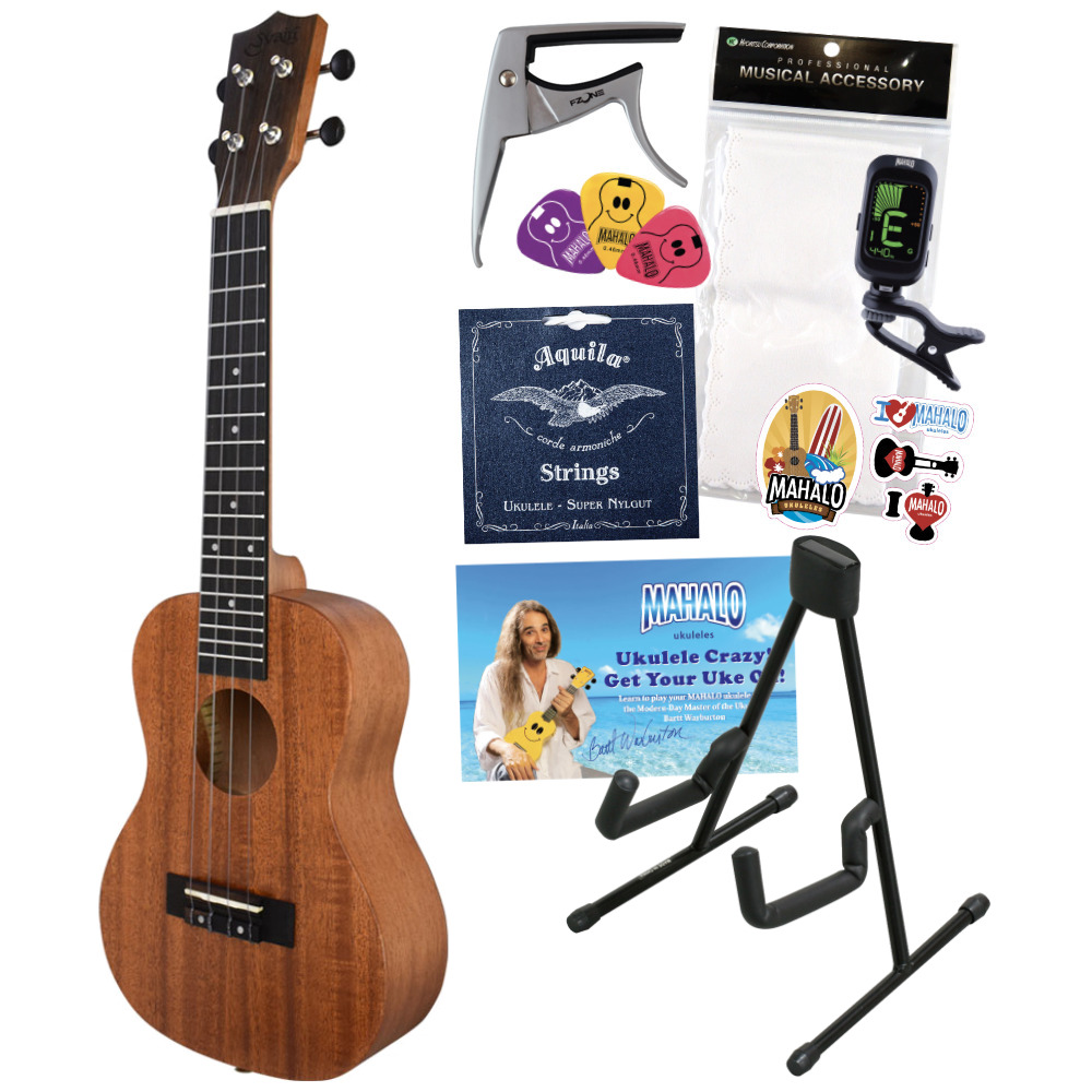 S.YAIRI YU-C-03MTS コンサートウクレレ 初心者セット