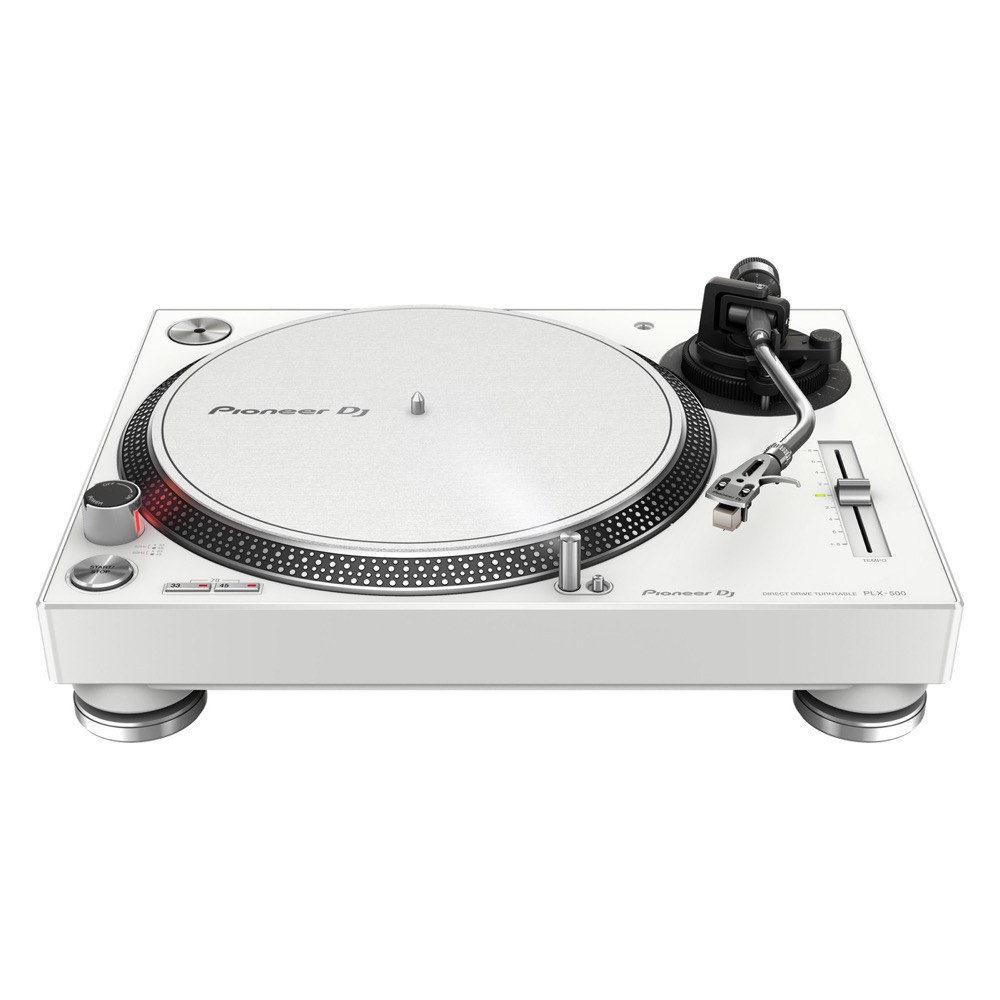 Pioneer DJ PLX-500-W White ターンテーブル リスニングセット Pioneer DJ DM-40D-BT-W付きセット Pioneer DJ PLX-500-Wの画像