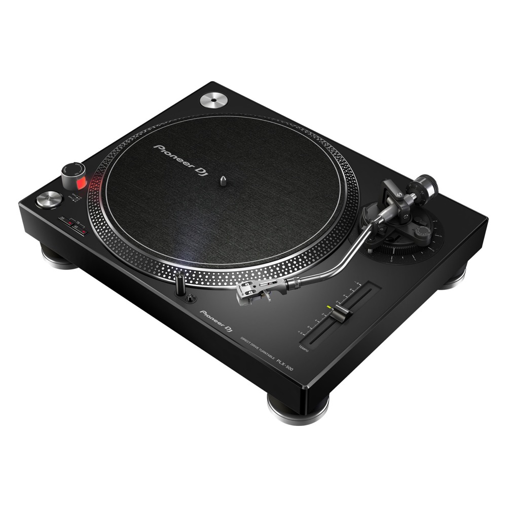 Pioneer DJ PLX-500-K Black ターンテーブル リスニングセット Pioneer DJ DM-40D-BT付きセット Pioneer DJ PLX-500-K Black ターンテーブルの画像