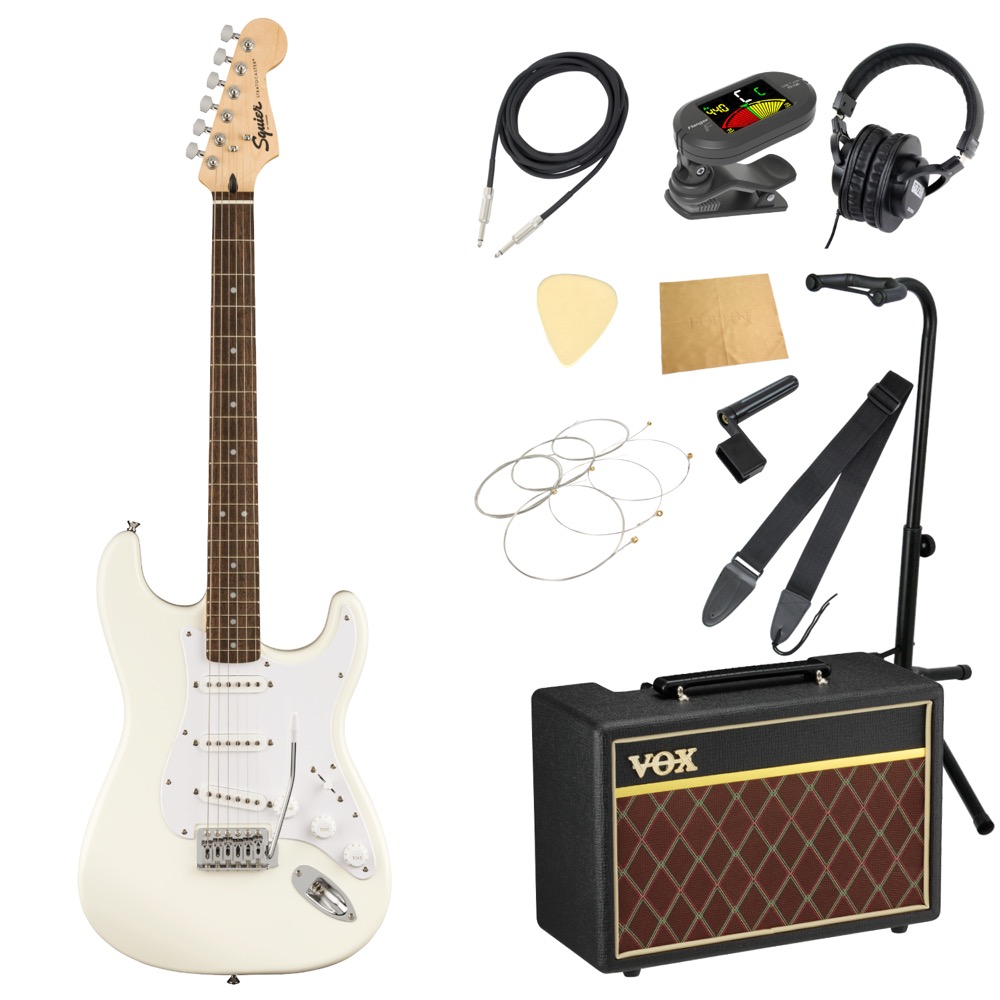 Squier Bullet Strat with Tremolo AWT エレキギター VOXアンプ付き 入門11点 初心者セット