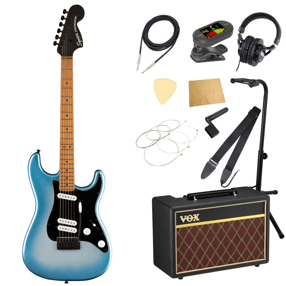 Squier Contemporary Stratocaster Special RMN BPG SBM エレキギター VOXアンプ付き 入門11点 初心者セット