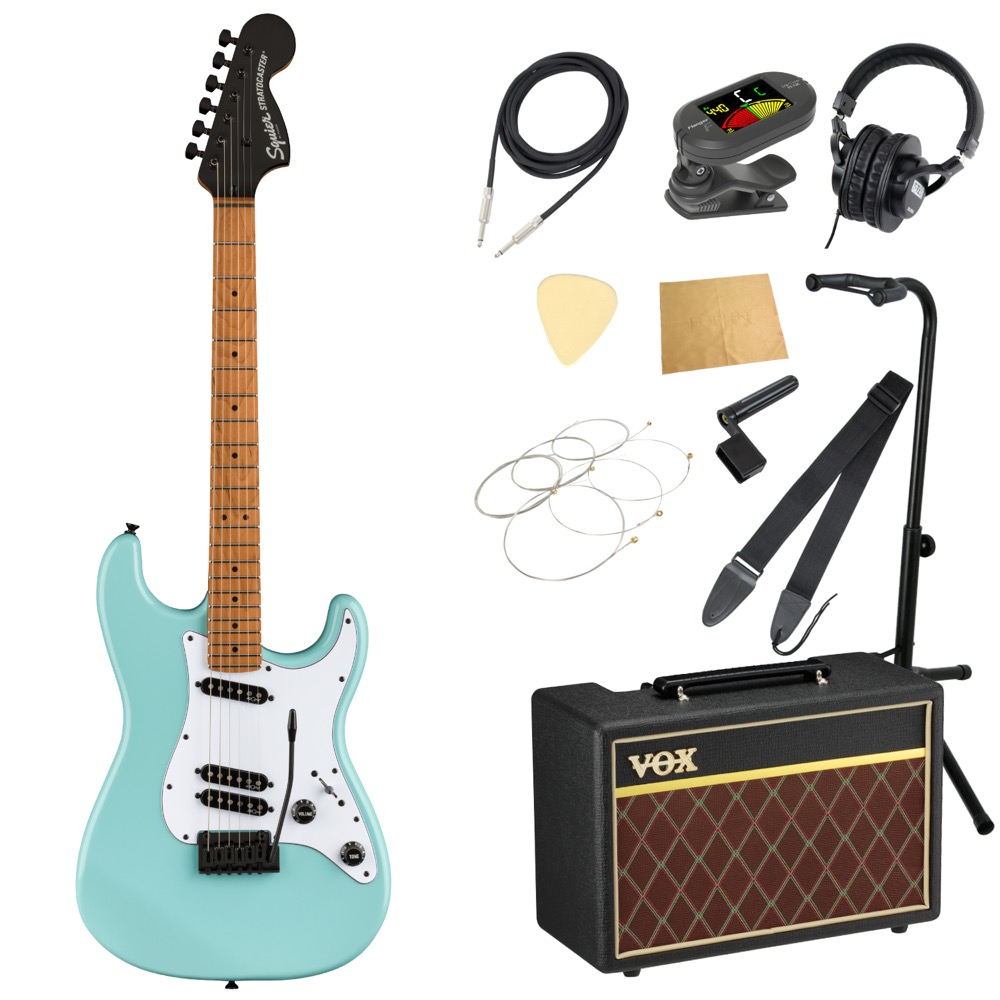 Squier FSR Contemporary Stratocaster Special RMN PPG DPB エレキギター VOXアンプ付き 入門11点 初心者セット
