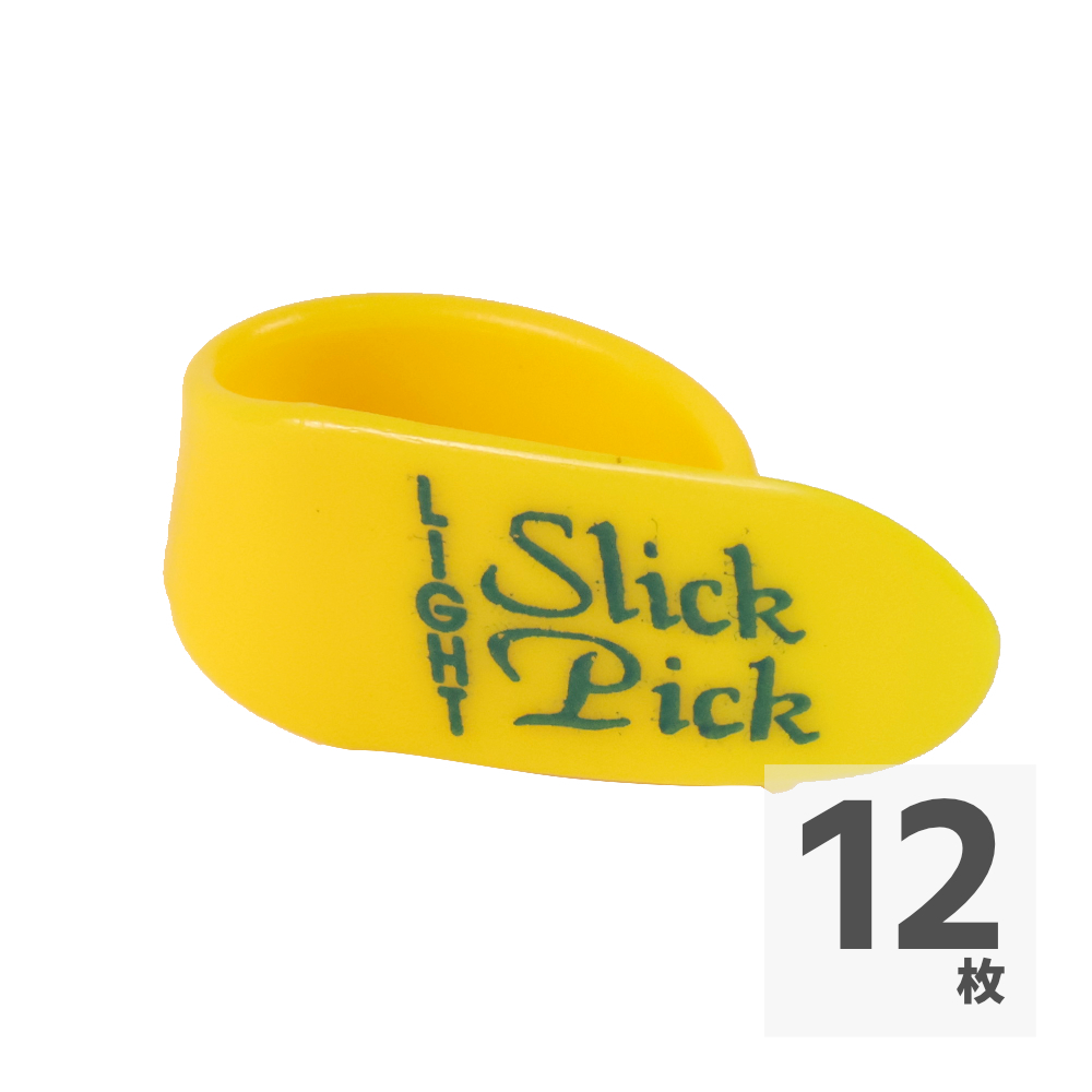 Fred Kelly Delrin Slick Picks Light スリックピック サムピック×12枚