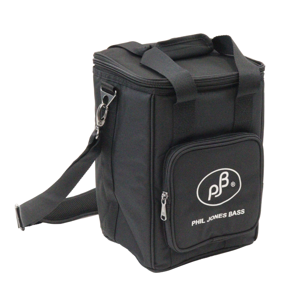 PHIL JONES BASS Double Four PLUS BLACK 小型ベースアンプ コンボ USBモバイルバッテリー対応 純正専用キャリングバッグ付きセット 専用キャリングバッグ