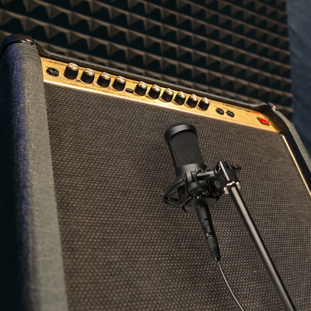 AUDIO-TECHNICA AT2035 コンデンサーマイク AT8175マイクロフォンポップフィルター付きセット イメージ画像