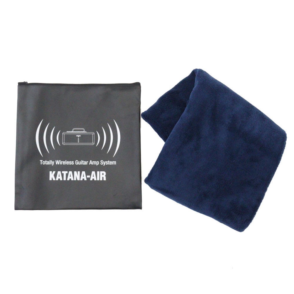 BOSS KATANA-AIR Guitar Amplifier ワイヤレス ギターアンプ KATANA-AIRオリジナルデザインポーチ付きブランケット セット 数量限定！KATANA-AIRオリジナルデザインポーチ付きブランケット
