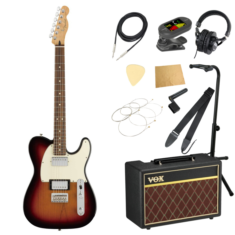 Fender Player Telecaster HH 3TS エレキギター VOXアンプ付き 入門11点 初心者セット