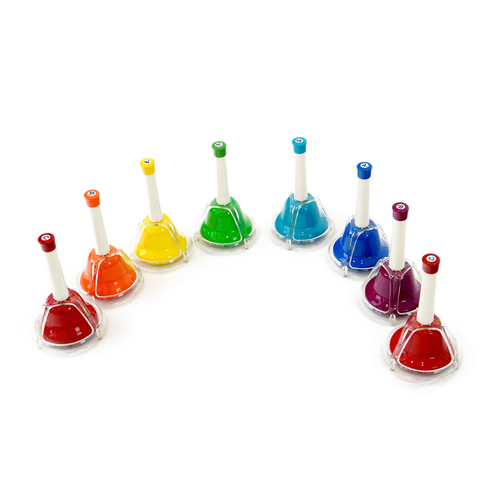 全音 CBR-8T ミュージックベル タッチ式 8音ミュージックベル曲集 楽譜付きセット 詳細画像