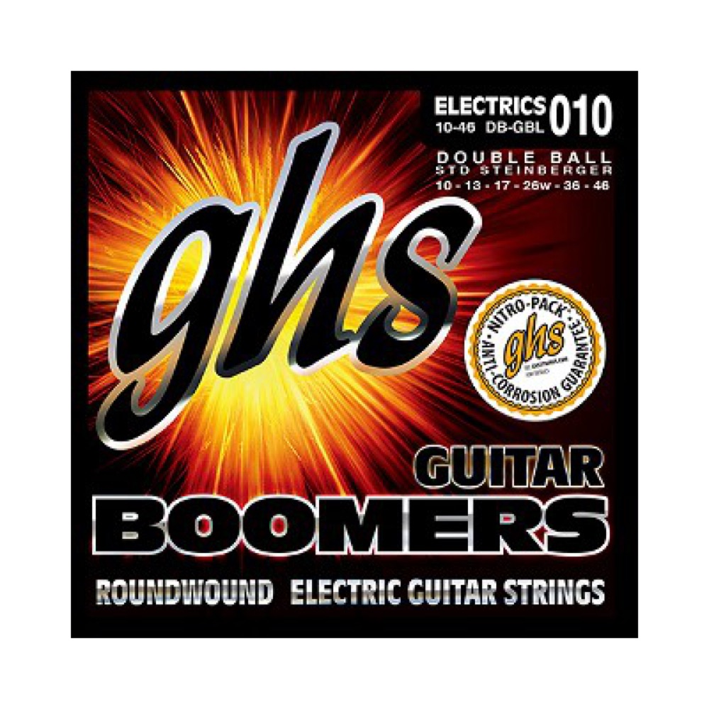 GHS DB-GBL Double Ball End Boomers LIGHT 010-046 エレキギター弦×3セット