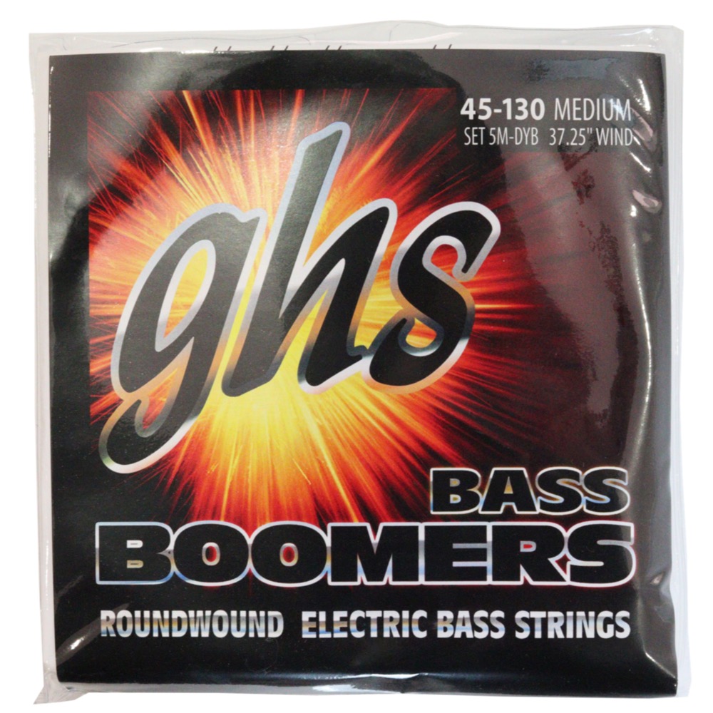 GHS 5M-DYB 5-String Bass Boomers MEDIUM Low B 045-130 5弦エレキベース弦×2セット