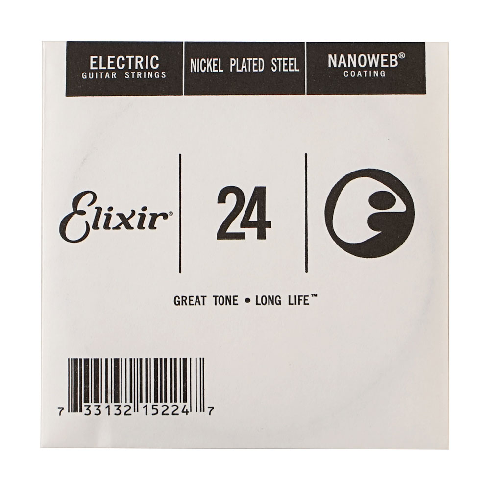 ELIXIR 15224/024弦×4本 エリクサーナノウェブバラ弦