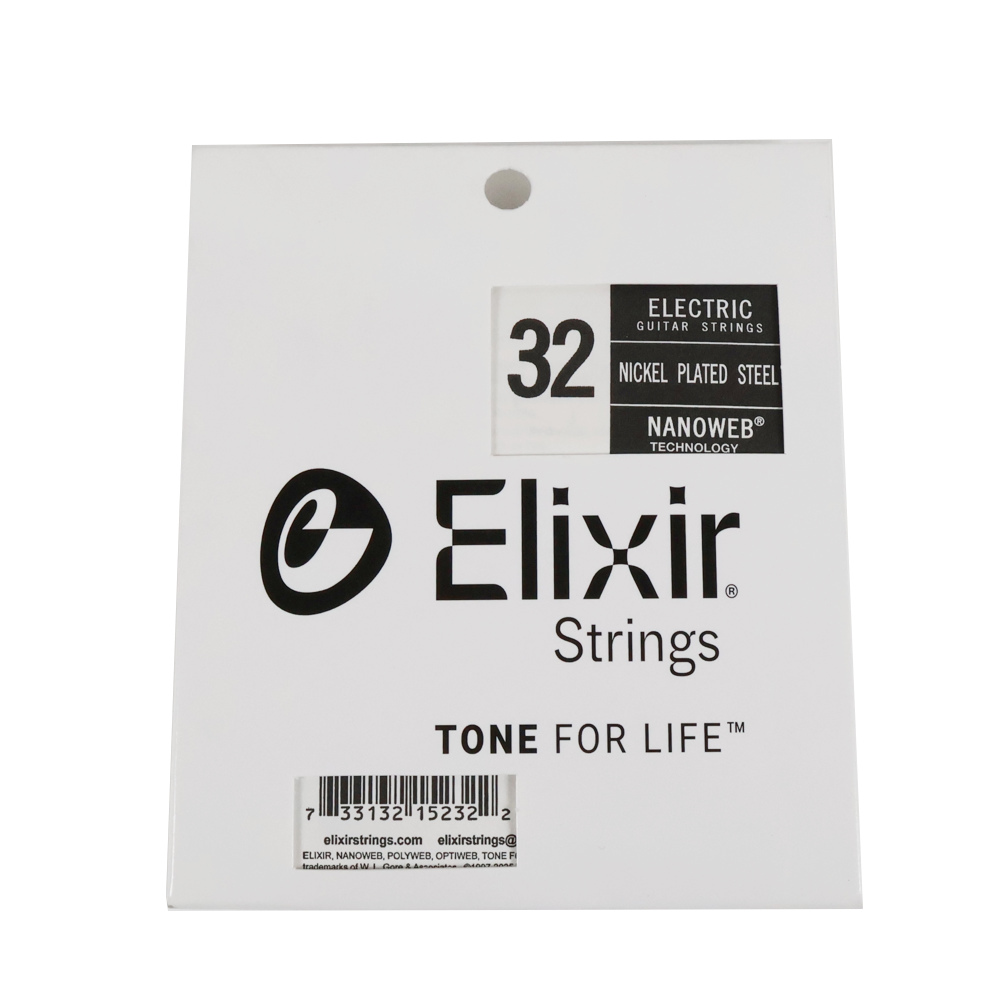 ELIXIR 15232/032弦×4本 エリクサーナノウェブバラ弦