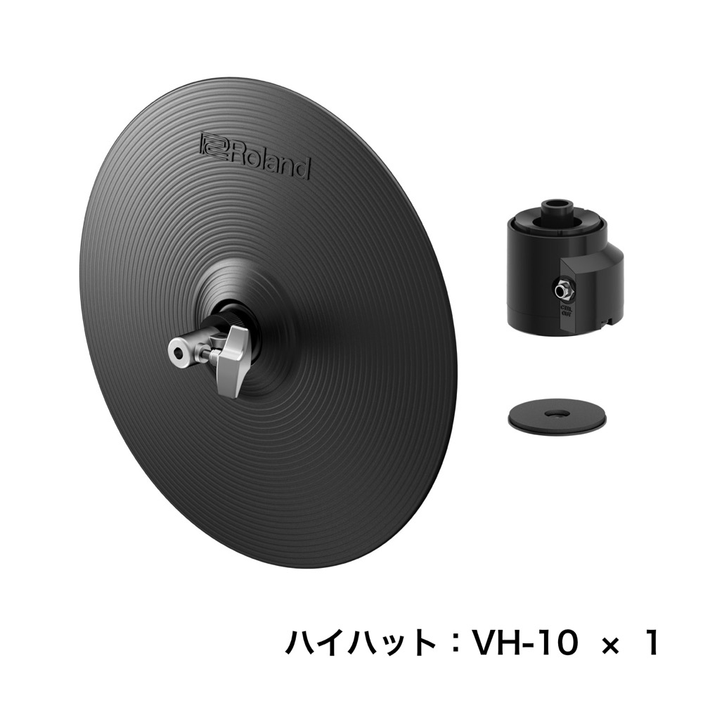 【楽器店大賞2022受賞】 ROLAND TD-17KVX2 MDS-Compact付きセット 電子ドラム ドラムキット（ハイハットスタンド、キックペダル別売り） V-Drum Vドラム ハイハット画像