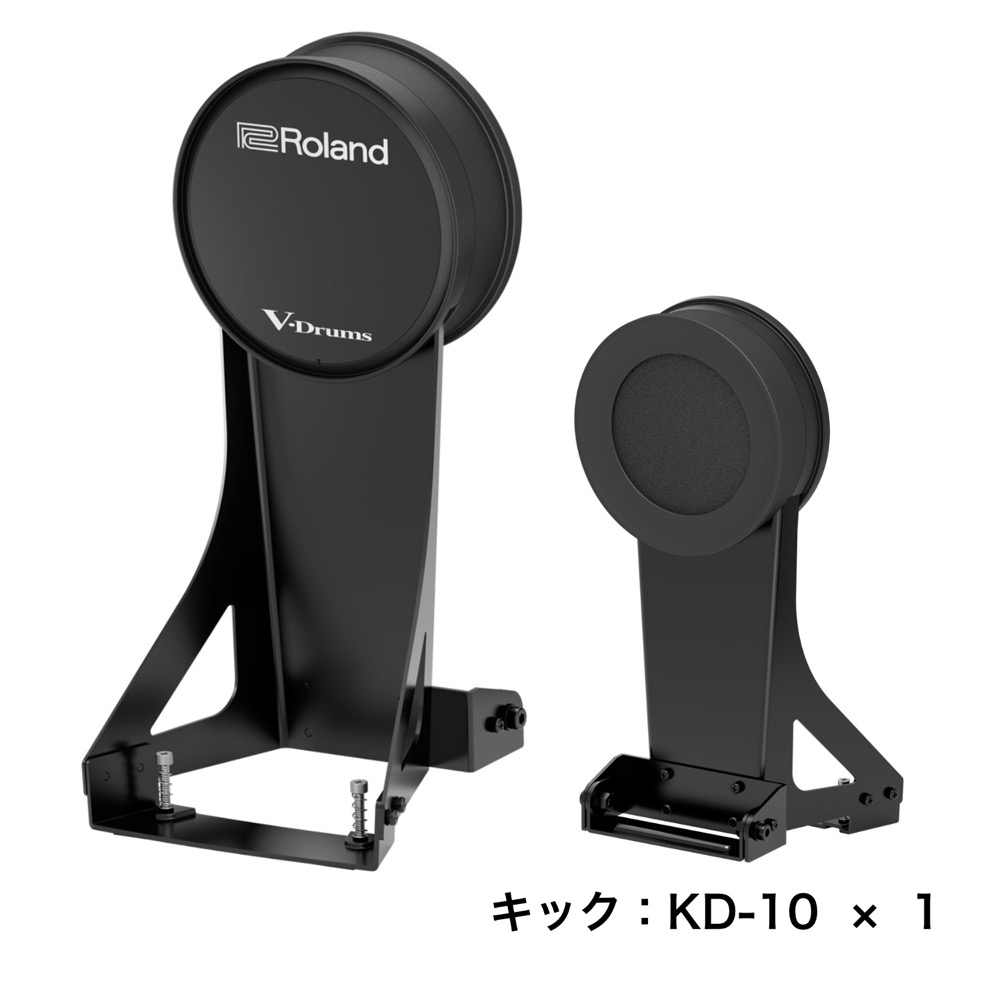 【楽器店大賞2022受賞】 ROLAND TD-17KVX2 MDS-Compact付きセット 電子ドラム ドラムキット（ハイハットスタンド、キックペダル別売り） V-Drum Vドラム キック画像